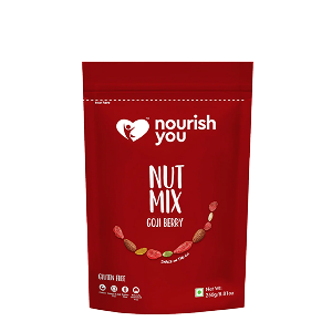 Goji berry nut mix, Dietary Fibre